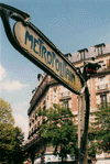 metro sign