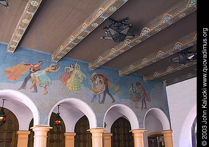 Exterior photographs of the Arlington Theater, Santa Barbara, California