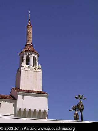 Exterior photographs of the Arlington Theater, Santa Barbara, California