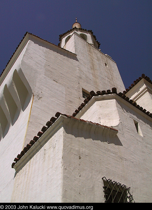 Exterior photographs of the Arlington Theater, Santa Barbara, California