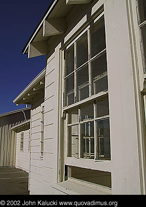 Photographs of some of the historic architecture at the Presidio, San Francisco, California.