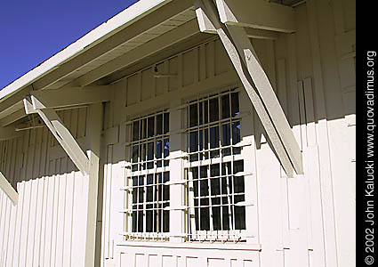 Photographs of some of the historic architecture at the Presidio, San Francisco, California.