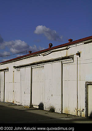 Photographs of some of the historic architecture at the Presidio, San Francisco, California.