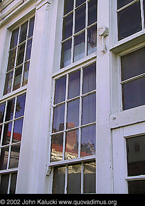 Photographs of some of the historic architecture at the Presidio, San Francisco, California.