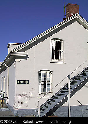 Photographs of some of the historic architecture at the Presidio, San Francisco, California.