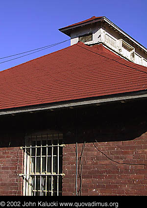 Photographs of some of the historic architecture at the Presidio, San Francisco, California.