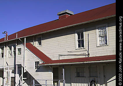 Photographs of some of the historic architecture at the Presidio, San Francisco, California.