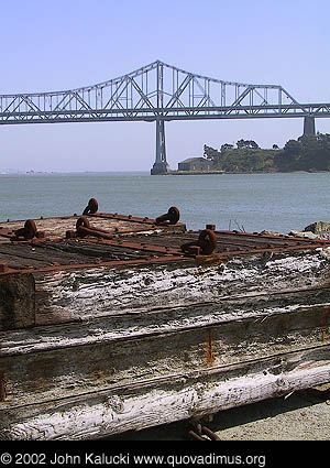 Photographs of some of the military architecture at the Treasure Island Naval Base, San Francisco, California.