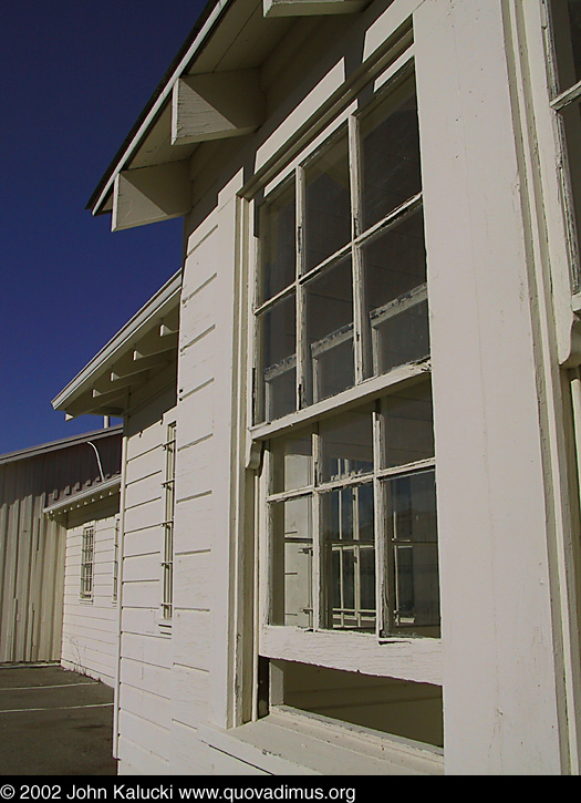 Photographs of some of the historic architecture at the Presidio, San Francisco, California.