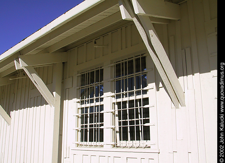Photographs of some of the historic architecture at the Presidio, San Francisco, California.