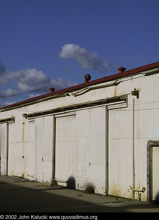 Photographs of some of the historic architecture at the Presidio, San Francisco, California.