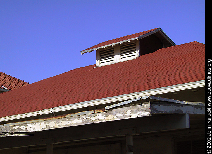 Photographs of some of the historic architecture at the Presidio, San Francisco, California.