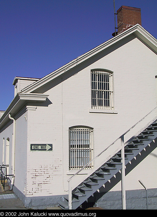 Photographs of some of the historic architecture at the Presidio, San Francisco, California.