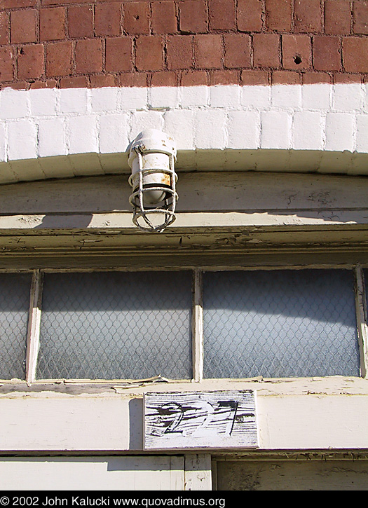 Photographs of some of the historic architecture at the Presidio, San Francisco, California.