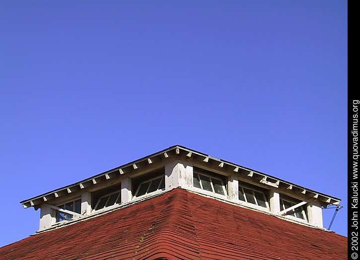 Photographs of some of the historic architecture at the Presidio, San Francisco, California.