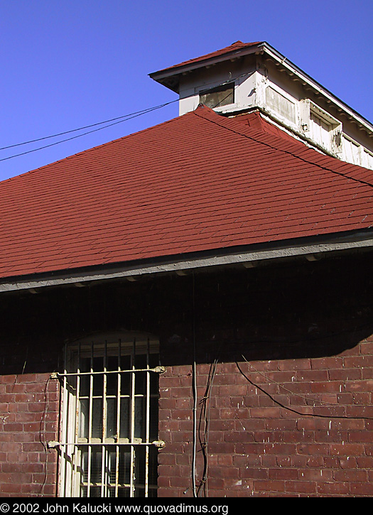 Photographs of some of the historic architecture at the Presidio, San Francisco, California.