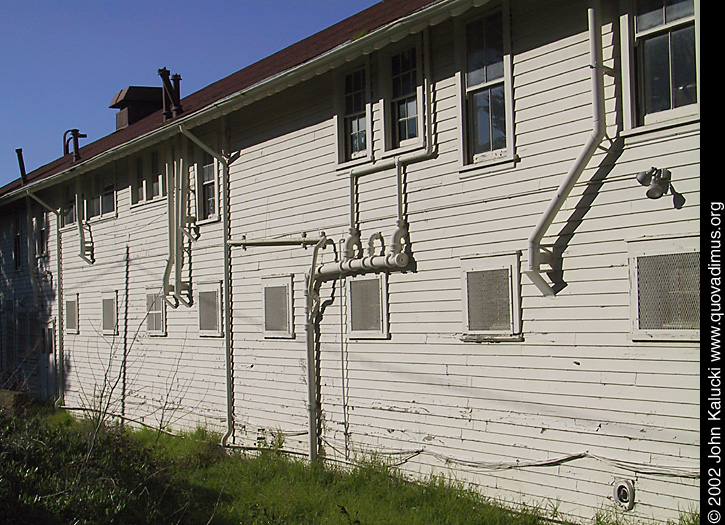 Photographs of some of the historic architecture at the Presidio, San Francisco, California.