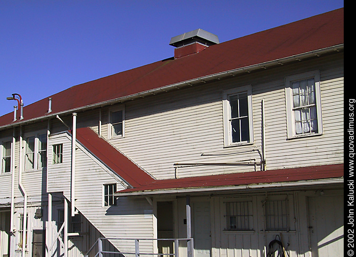 Photographs of some of the historic architecture at the Presidio, San Francisco, California.