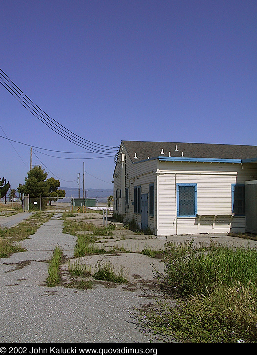 Photographs of some of the military architecture at the Treasure Island Naval Base, San Francisco, California.