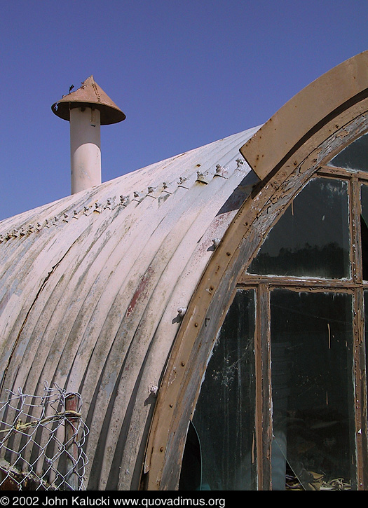 Photographs of some of the military architecture at the Treasure Island Naval Base, San Francisco, California.