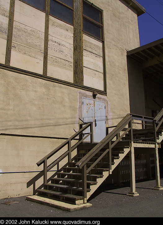 Photographs of some of the military architecture at the Treasure Island Naval Base, San Francisco, California.