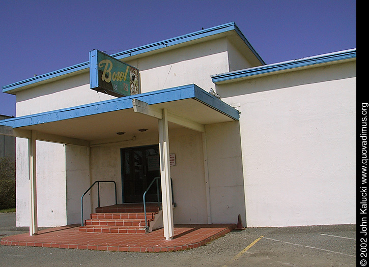 Photographs of some of the military architecture at the Treasure Island Naval Base, San Francisco, California.