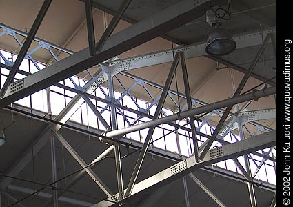 Photographs of the docks and warehouses at Fort Mason, San Francisco.