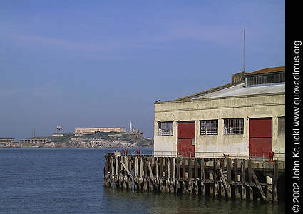 Photographs of the view from Fort Mason, San Francisco.