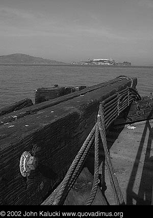 Photographs of the view from Fort Mason, San Francisco.