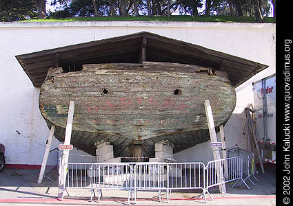 Photographs of the docks and warehouses at Fort Mason, San Francisco.