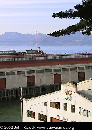 Photographs of the view from Fort Mason, San Francisco.