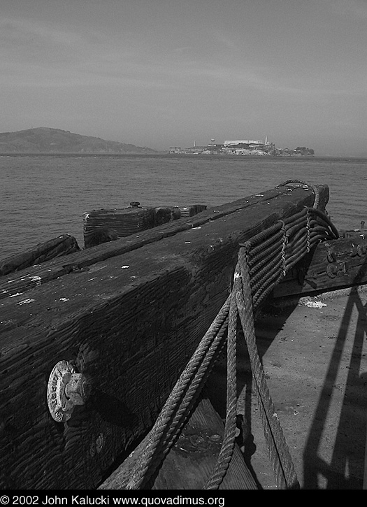 Photographs of the view from Fort Mason, San Francisco.