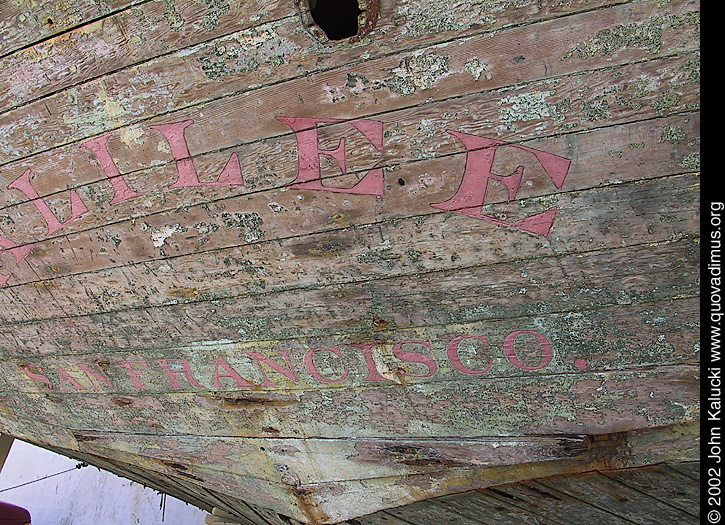 Photographs of the docks and warehouses at Fort Mason, San Francisco.