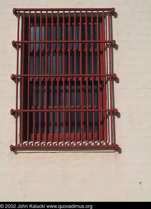 Photographs of the docks and warehouses at Fort Mason, San Francisco.