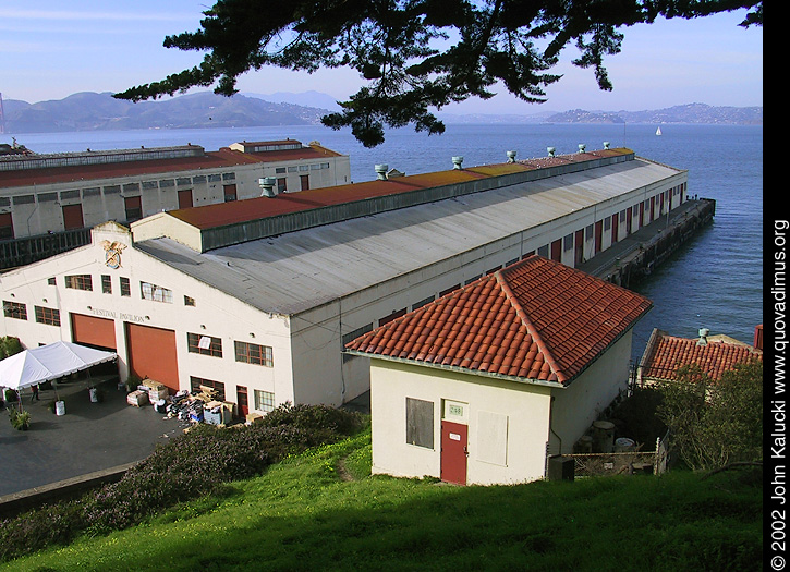 Photographs of the view from Fort Mason, San Francisco.