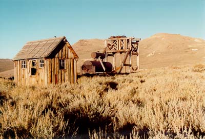 Photographs of Bodie State Historic Park in the Eastern Sierra Nevada, California.