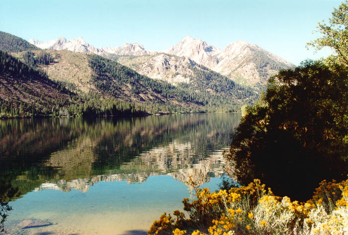 Images from the Carson-Iceberg Wilderness, Twin Lakes, Yosemite and the Owens Valley.