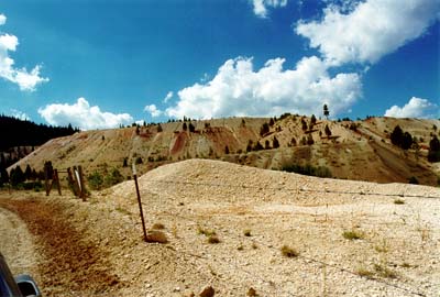 Photographs of some of the abandoned mine works near Monitor Pass, Alpine County, California.