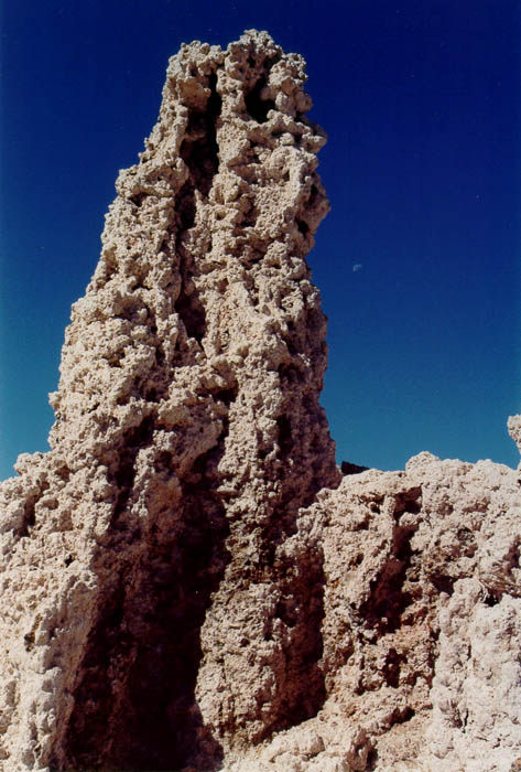 Photographs of the Tufa towers at Mono Lake, California.