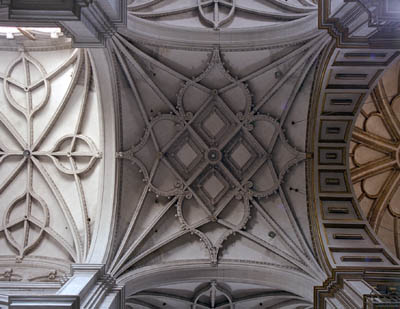 The dusty old cathedral in Granada, Spain.