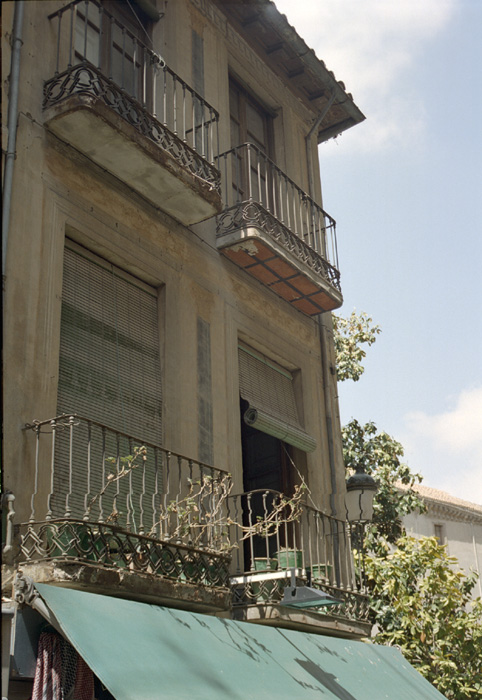 Architectural ironwork in Spain.