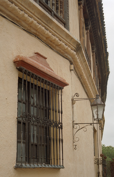 Architectural ironwork in Spain.