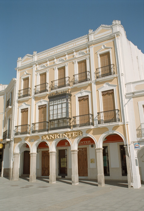 Architectural ironwork in Spain.