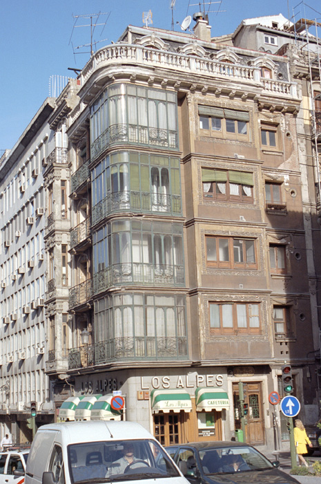 Architectural ironwork in Spain.