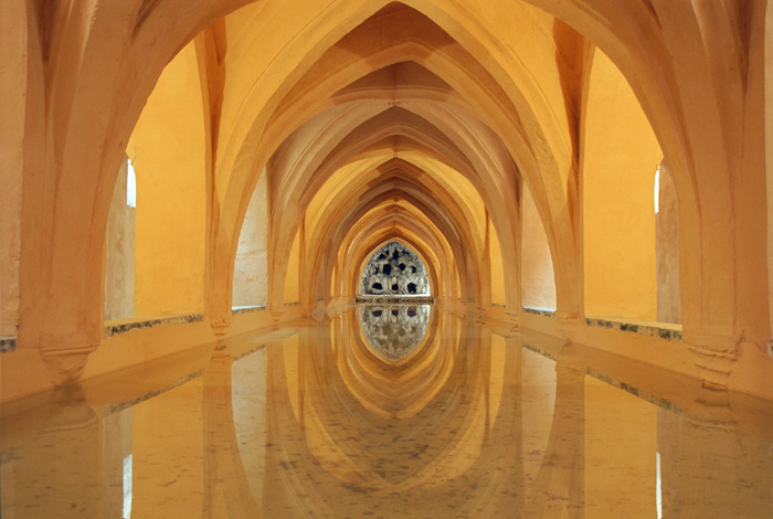 The Alcazar, the royal palace in Sevilla, Spain.