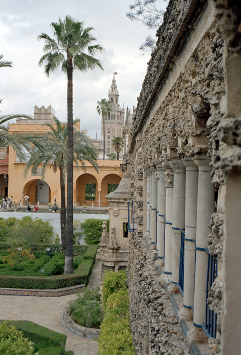 The Alcazar, the royal palace in Sevilla, Spain.