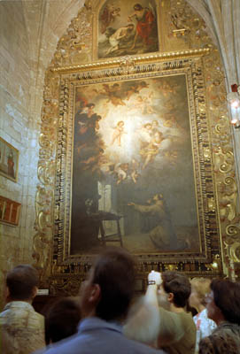 Photos of Sevilla's massive gothic cathedral, and adjoining tower, La Giralda.