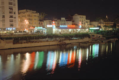 Sights along the R&igacute;o Guadalquivir, Sevilla, Spain.