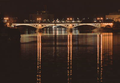 Sights along the R&igacute;o Guadalquivir, Sevilla, Spain.