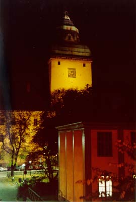 Photographs of Kungsholmen Island, and Stadshuset, Stockholm's city hall.